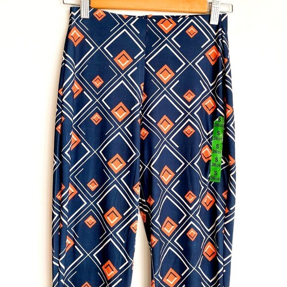 Zara Retro 60s Print Tunic Top and Flared  Pants Stretchy Set S - Picture 8 of 8